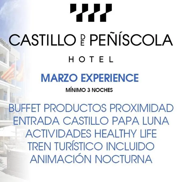 페니스콜라에 위치한 호텔 Hotel & Spa Castillo de Peñíscola 4* Sup