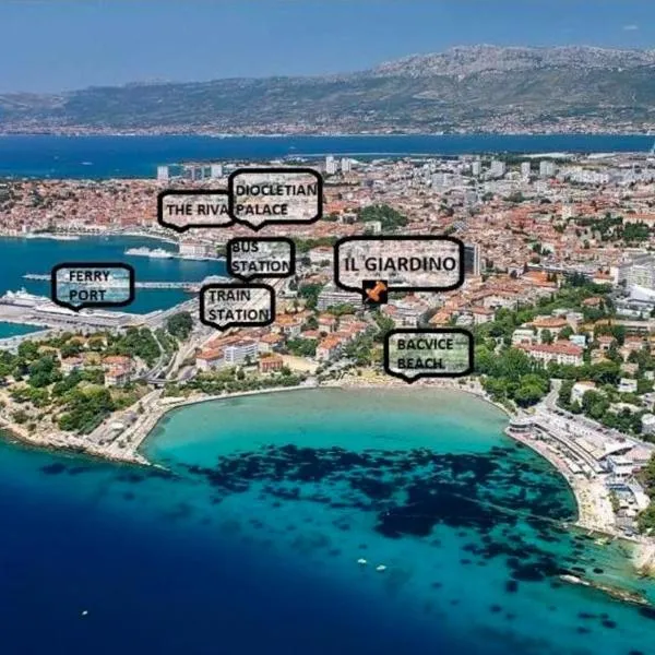 Il Giardino Luxury Rooms & Suites, hotel in Split