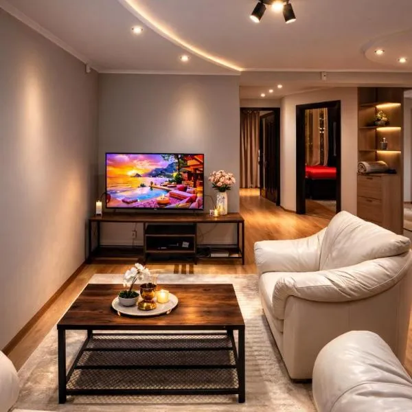 Relax Apartment in Chisinau โรงแรมในคีชีเนา