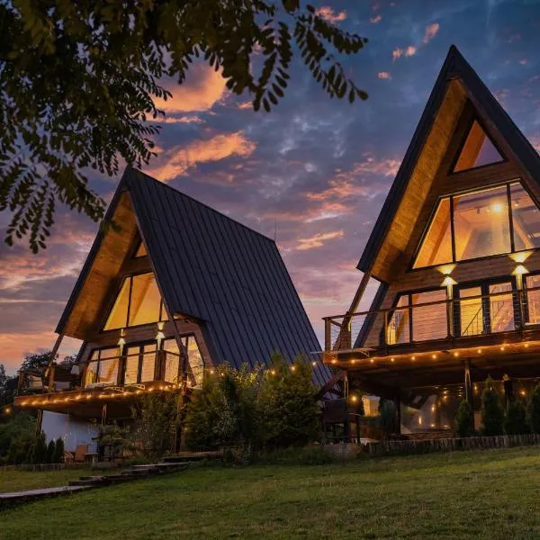Arta Chalet - A-Frame Cabins & Nature Retreat, hotel en Ceptura de Jos