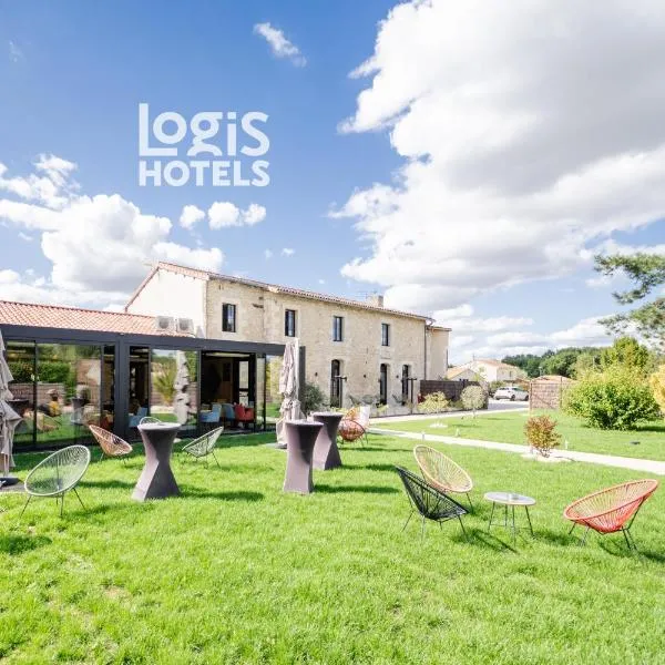 Logis Hôtel Domaine du Vieux Porche, отель в городе Миньялу-Бовуар