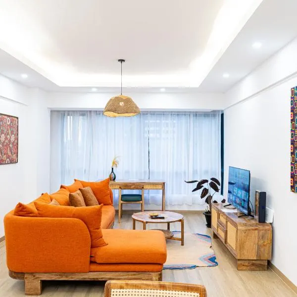 Marina Bay One & Two Bedroom, 270 Cafe, Rooftop Swimming pool, gym, workspace ,Wonderiss Properties Westlands Living, hotel Nairobiban