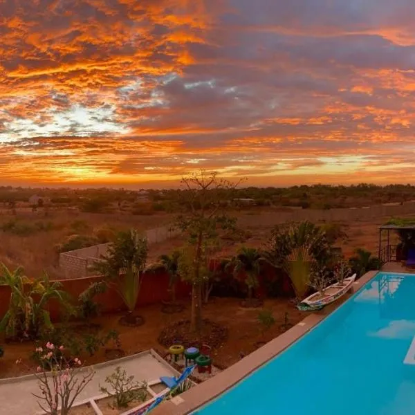 Lodge Terre & Mer, Exclusive Villas & Rooms, hotelli kohteessa Guéréo