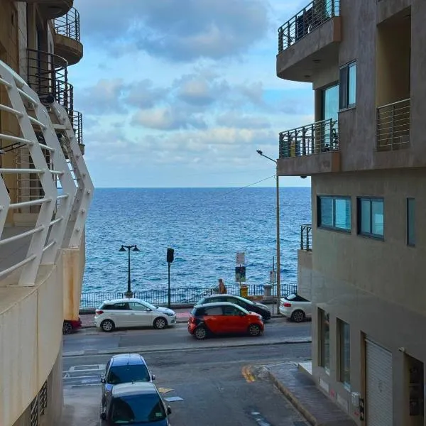 Qui-Si-Sana Seafront Apartment, hotell i Sliema