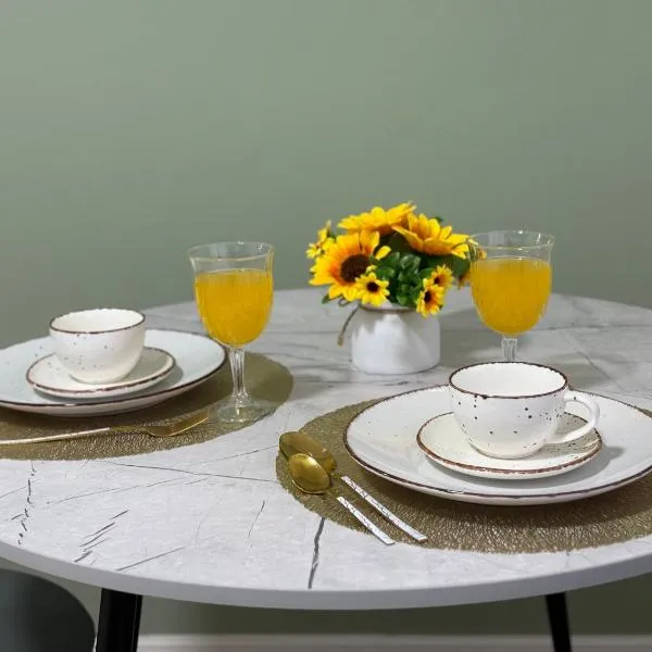 Мкр Болашак 8、タルディコルガンのホテル