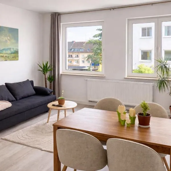 Top modernes Apartment direkt an Messe, Cali, hotel i Essen