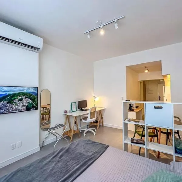 Studio moderno no Centro, em frente Metrô e VLT、リオデジャネイロのホテル