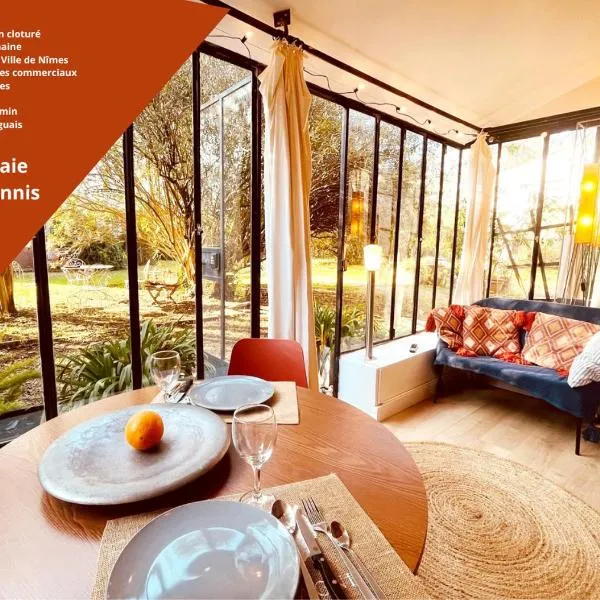 *L'Orangeraie* Maison avec jardin, tennis, parking, hotel a Nîmes