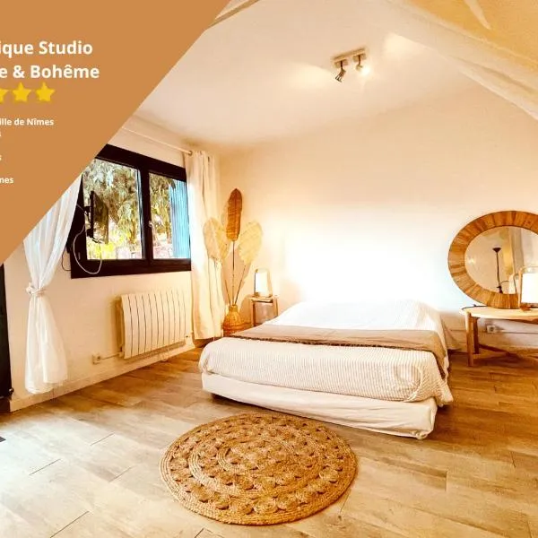 Superbe appartement Boheme dans les vignes, hotelli kohteessa Nîmes