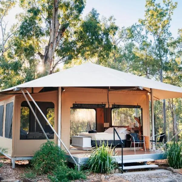 Hutton में, होटल Wallaroo Outback Retreat - Glamping Tents Carnarvon Gorge