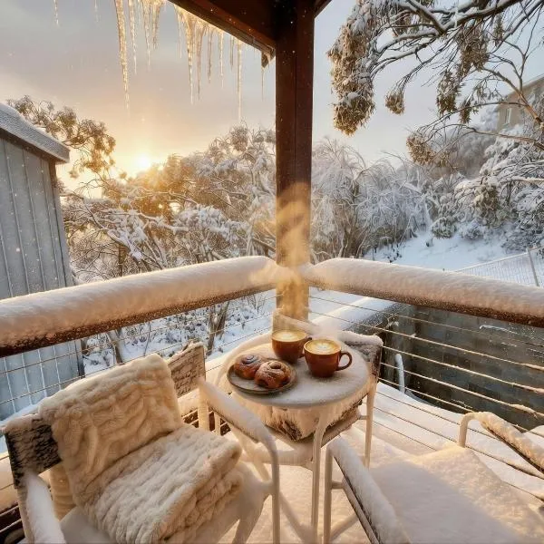 Luxury Mt Buller Ski Chalet Fireplace Sleeps 14, hótel í Mount Buller