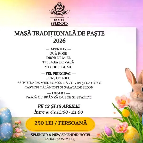 New Splendid Hotel & Spa - Adults Only (+16), hotel em Mamaia