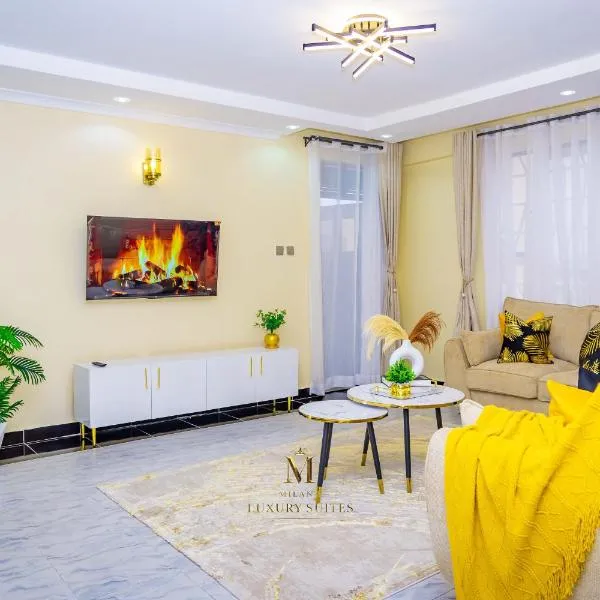 Milans Luxury Suites, Comfortable, Stylish and Modern 1BR in Homabay Town, Kenya, Hotel in Homa Bay