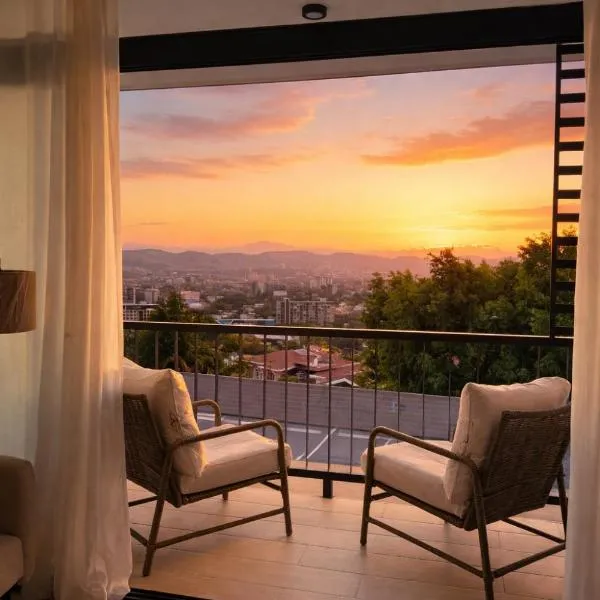 Apartamento de Lujo, Piscina, Gym, cowork y gran vista a la cuidad, hotel San Salvadorban