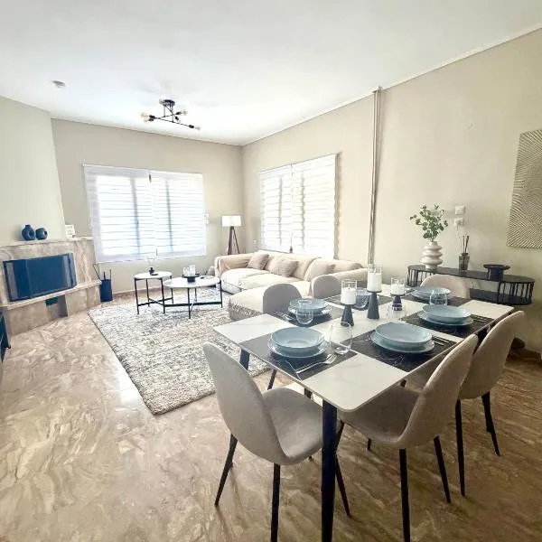 Villa Tuscany 8 away from Veria, Hotel in Trílofos