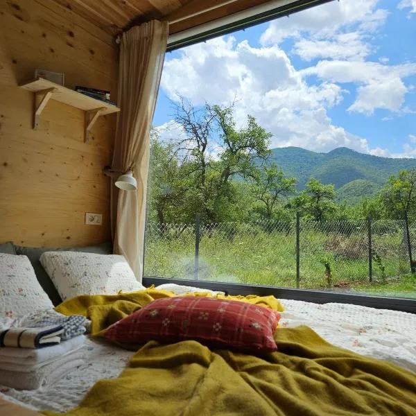 Retezat83 Sunshine tiny home , adults only, hotel v destinaci Rîu de Mori
