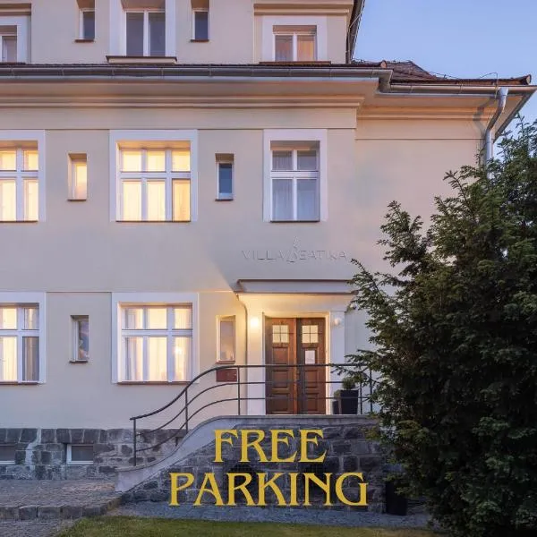 Boutique Hotel Villa Beatika、チェスキー・クルムロフのホテル