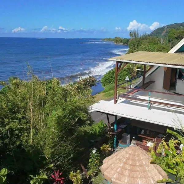 Ohana Beach Hostel Bungalows & dortoir, hotel sa Afaahiti