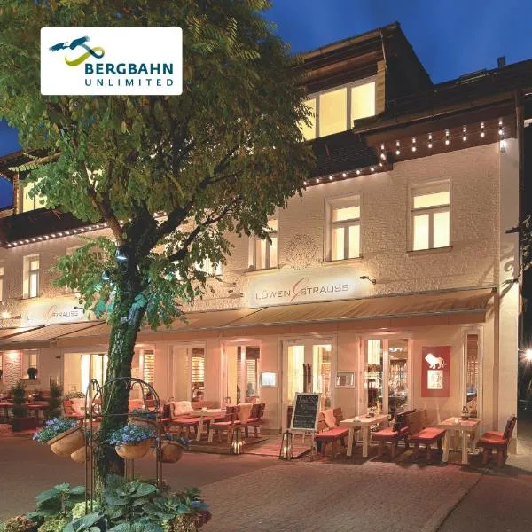 Alpin Lifestyle Hotel Löwen & Strauss, hôtel à Oberstdorf