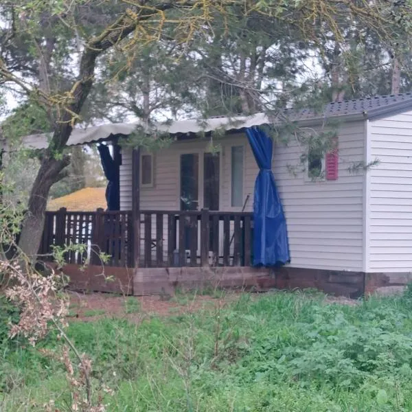 Bungalow climatisé dans pinede – hotel w mieście Villemoustaussou