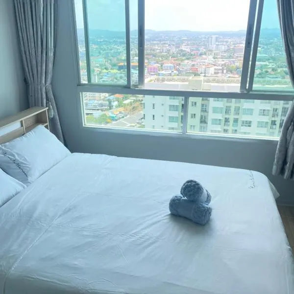 NL - High-rise condominium - Close to Terminal 21 - Swimming pool and gym - Lumpinee: Kuzey Pattaya şehrinde bir otel