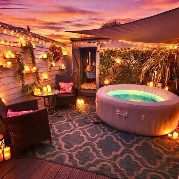 A Hidden Gem With Private Hot Tub and Garden - Netflix - Fast Wifi - Free Parking – hotel w Bournemouth