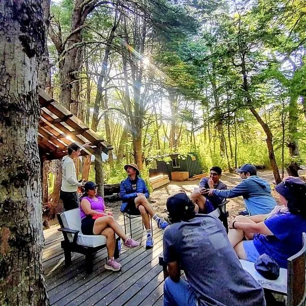 Curahuapi Refugio de Montaña, hôtel à Las Trancas