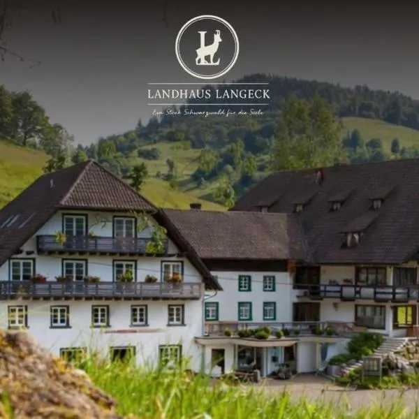 Landhaus Langeck, hotel u gradu Minstertal