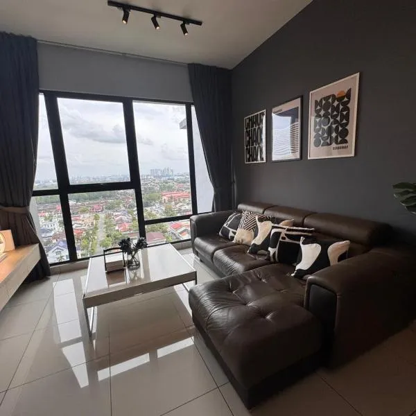 Mosaic Southkey JB 2BR 4-5 Pax Cozy Apartment Near Mid Valley, Hotel in Johor Bahru