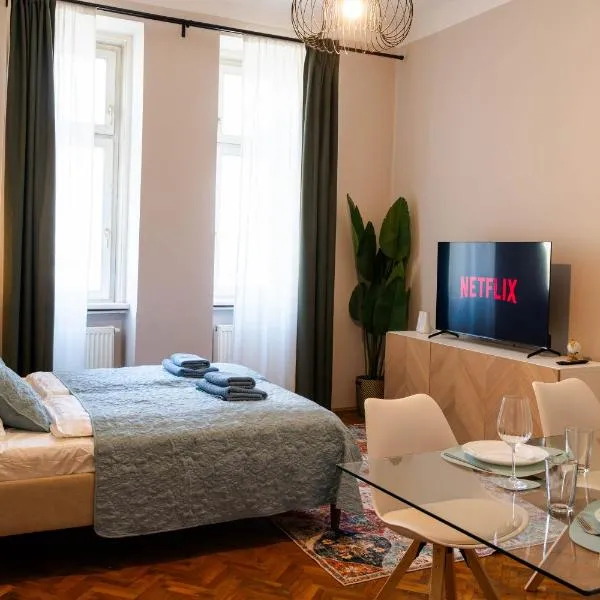 Large Comfortable Apartment I 15 Minutes to City Center、ウィーンのホテル