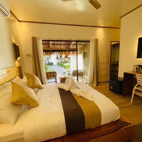 Bungalow Seaview at Zhaya's Beach & cottages, hotel a El Nido