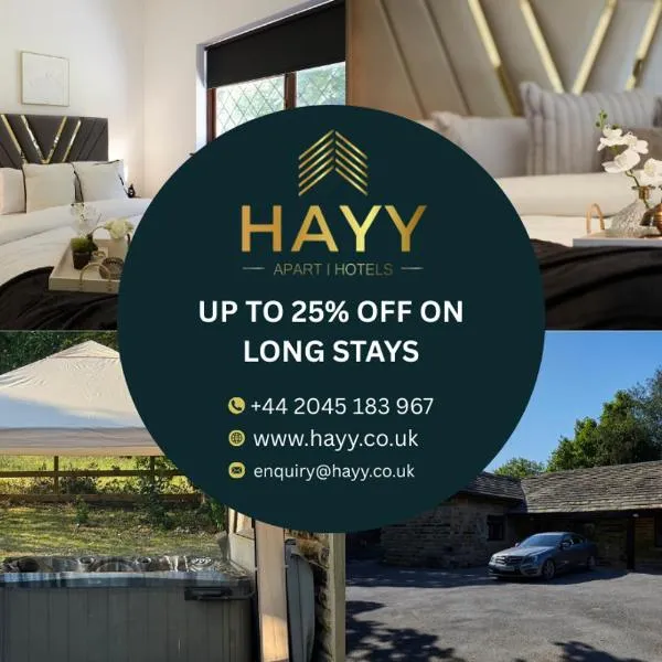 Hayy Luxury Retreat At The Lodge, hotell sihtkohas Bradford