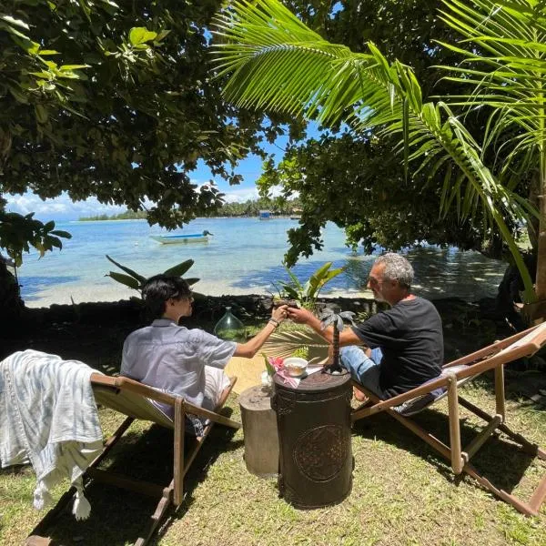 RAVENALA Lodge, Bungalow et Villa sur plage privée, hôtel sur l'île aux Nattes