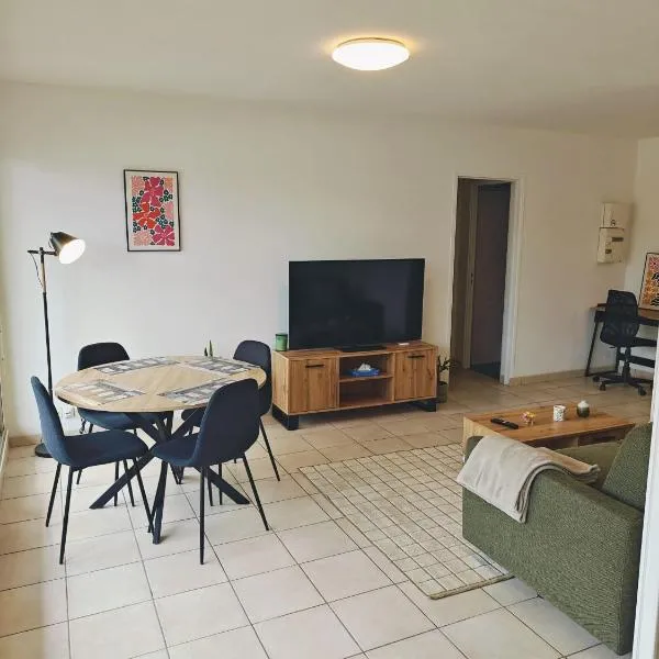 Appartement lumineux avec terrasse à Nice, מלון בניס