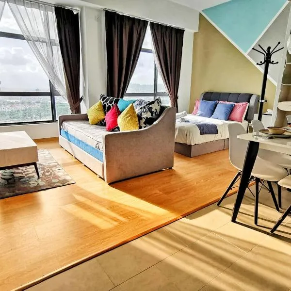 Leisure3 King Bed Imperium Residence Kuantan City View Studio、クアンタンのホテル