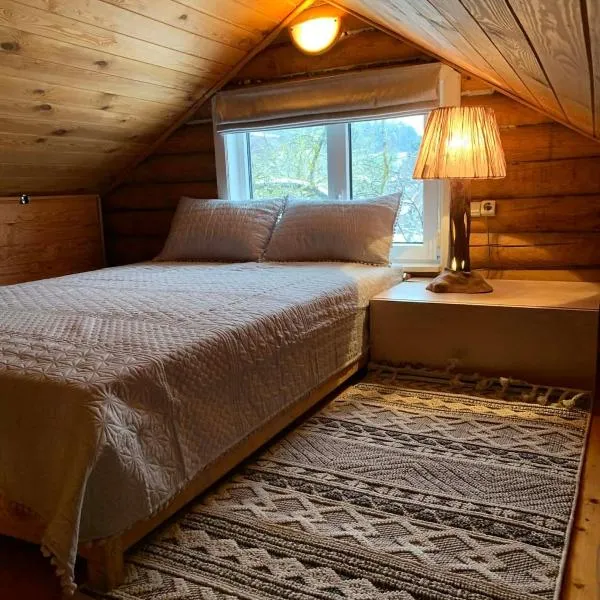 Cozy house with sauna and a fireplace, hotel v destinaci Vilnius