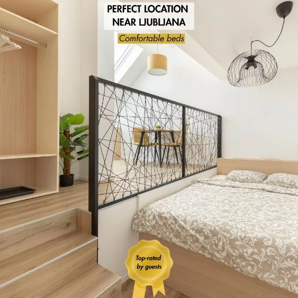 House Pr'Španc, hotel di Ljubljana