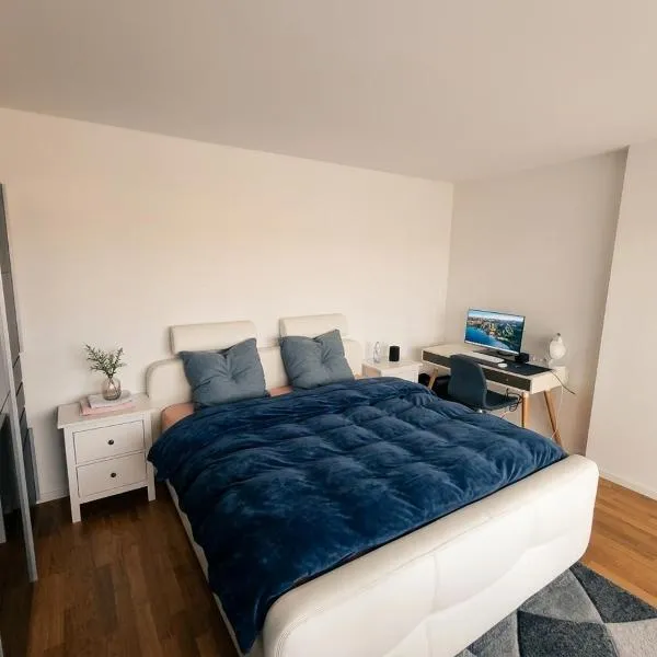 Allschwil में, होटल Mirami Appartement 1 Bedroom, 1 living room with Private Garage Parking & Basellandcard