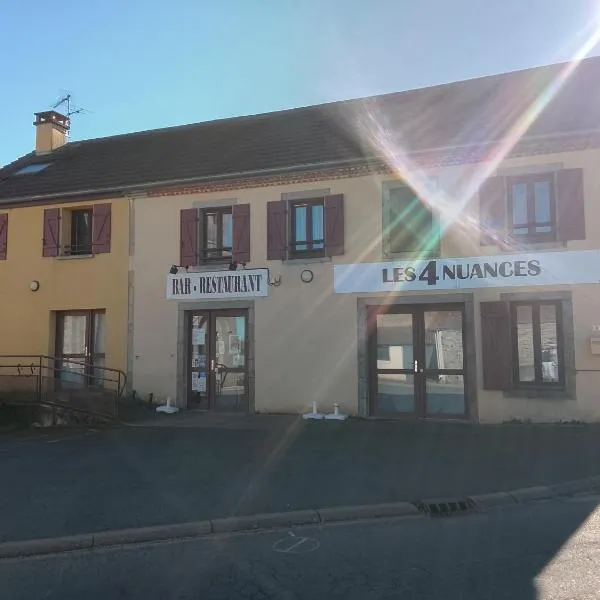 Les 4 nuances – hotel w mieście Youx