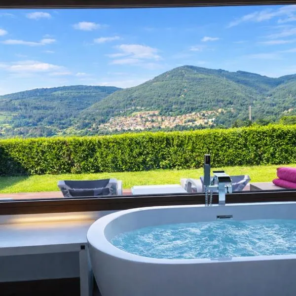 Relax Natural en Vigo Rural Mos con Jacuzzi y Vistas, хотел в Мос