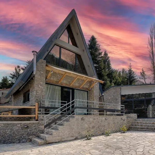 LF Parnassos Chalet, hotel en Eptalofos