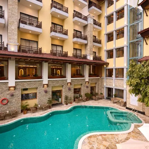 Temple Bell Boutique Hotel & Spa, hotelli kohteessa Pokhara