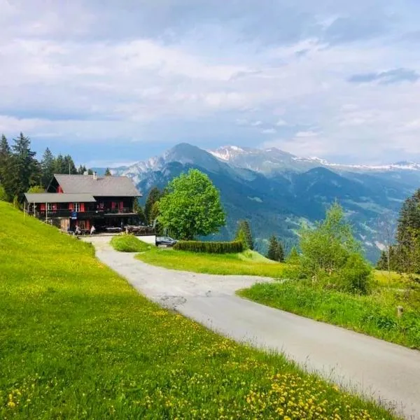 Bergpension Battagliahütte, Hotel in Malix