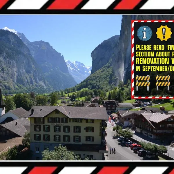 Hotel Staubbach, khách sạn ở Lauterbrunnen