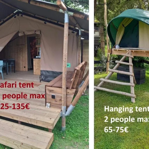 Camping des 3 Pommiers - Wanlin, hotel i Houyet