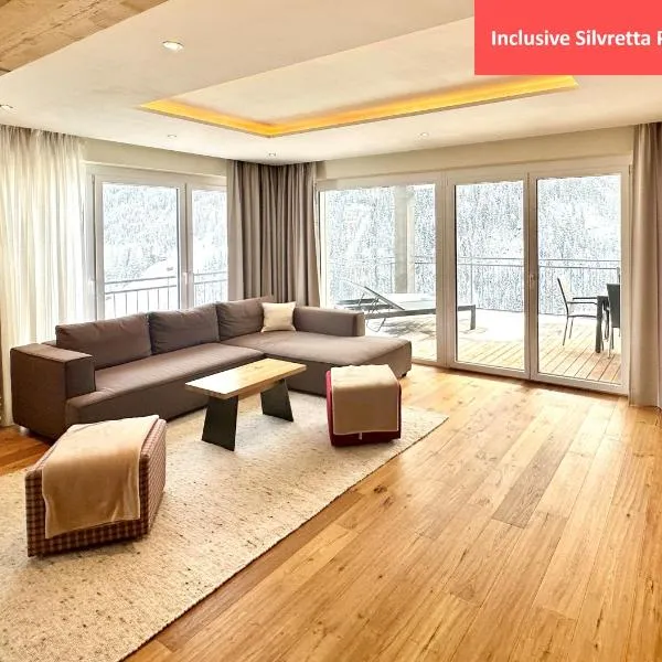 NEU Zirben Luxus Apartments mit SPA und Pool direkt in Kappl, hotel Kapplban