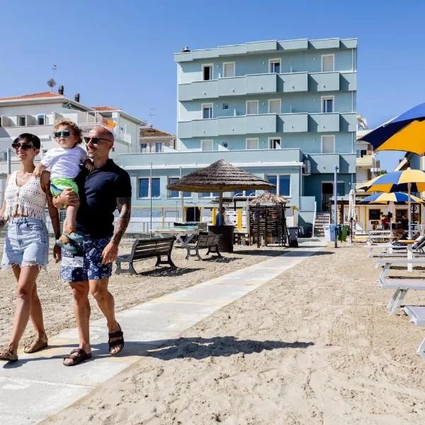 Hotel Acquamarina Viserba, hôtel à Rimini