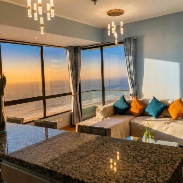 "Oceanfront 3BR, Home Office, Pool, Gym, Sauna, BBQ, Fast Wifi, Play area and Free Parking", hotel din Lima