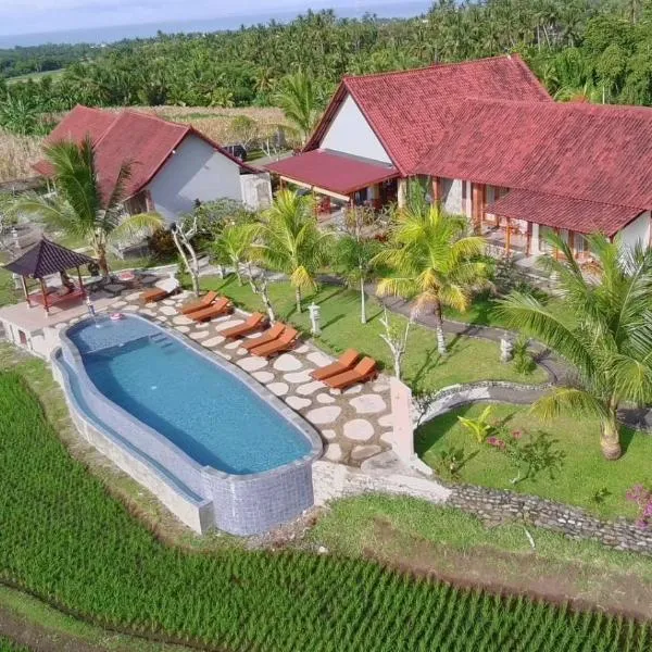 Terrace Retreat & Spa Medewi, hotel v mestu Pulukan