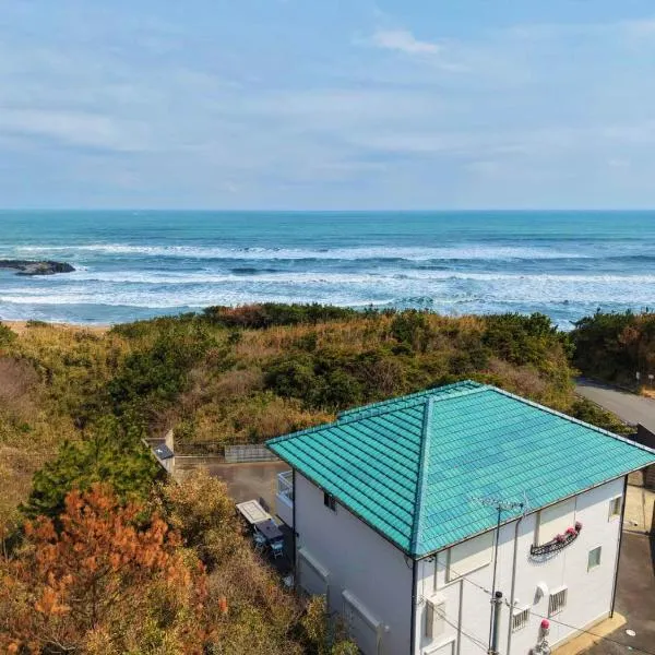 パーティーができるビーチハウス海まで1分一棟貸切Qiao105屋外犬可, ξενοδοχείο σε Hokota